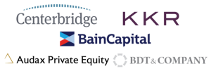 Current Management Leadership for Tomorrow Private Equity Program Partners include Centerbridge, KKR, Bain Capital, Audax, and BDT & Company