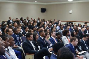 Group photo of MLT Rising Leaders at MLT career development event