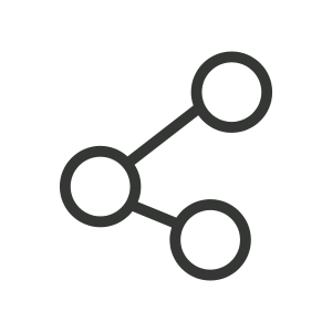 Social media connect icon MLT