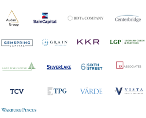 Private equity accelerator partner logos