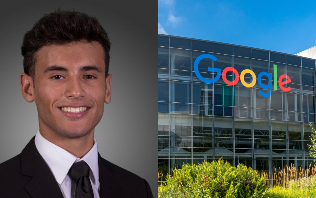 Google Intern Shines, Sharing His Heritage, Hard Work, and Happiness